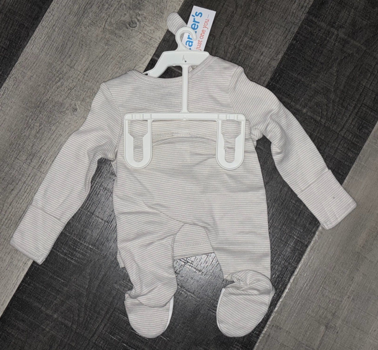 CARTERS BABY NEWBORN JUST ONE YOU 3 PIECE SET HAT PANTS SHIRT NWT