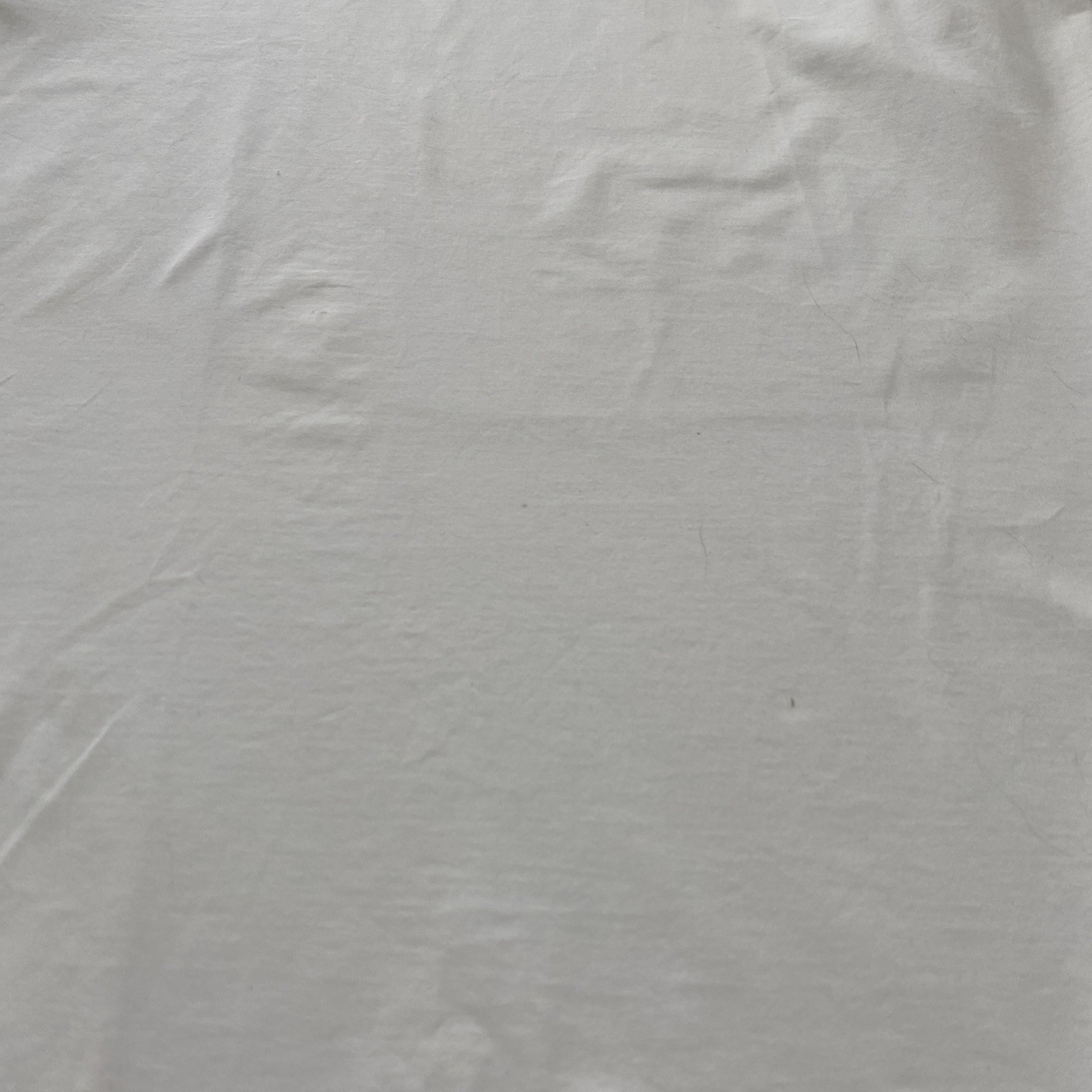 H&M 100% Cotton Summer White Vacation T-shirt Classic Ringer Size XL