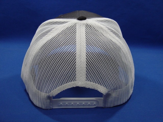 Massey Ferguson Tractor Hat – Black/Charcoal/White Twill & Mesh Tri Logo