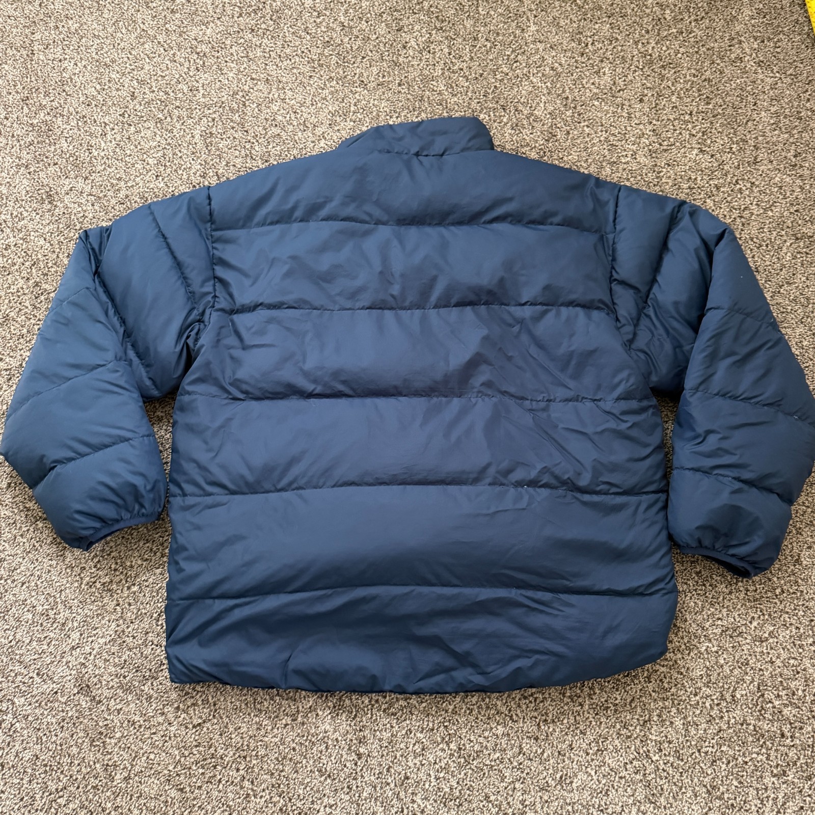 Cabelas Premier Northern Goose Down Puffer Jacket Men’s XL Blue Quilted
