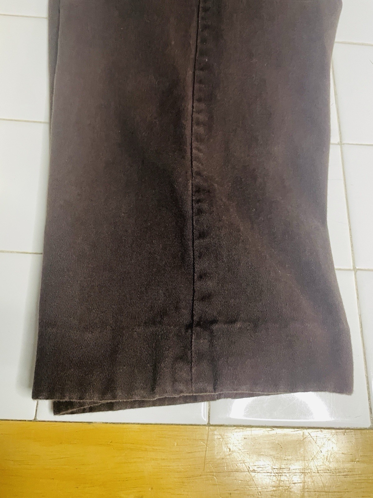 Lee Comfort Stretch Womens Jeans Brown Size 18 Short Measurements In Pictures