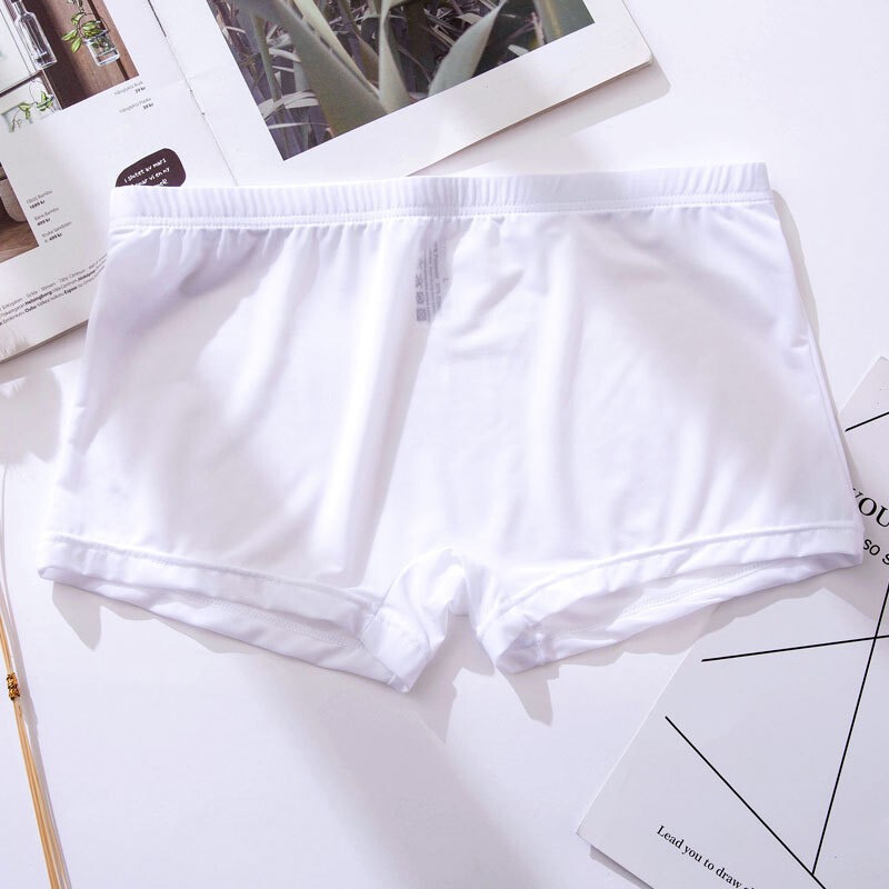 Seamless Men Ice Silk Underwear Sexy Sexys Shorts Panties Briefs Underpants