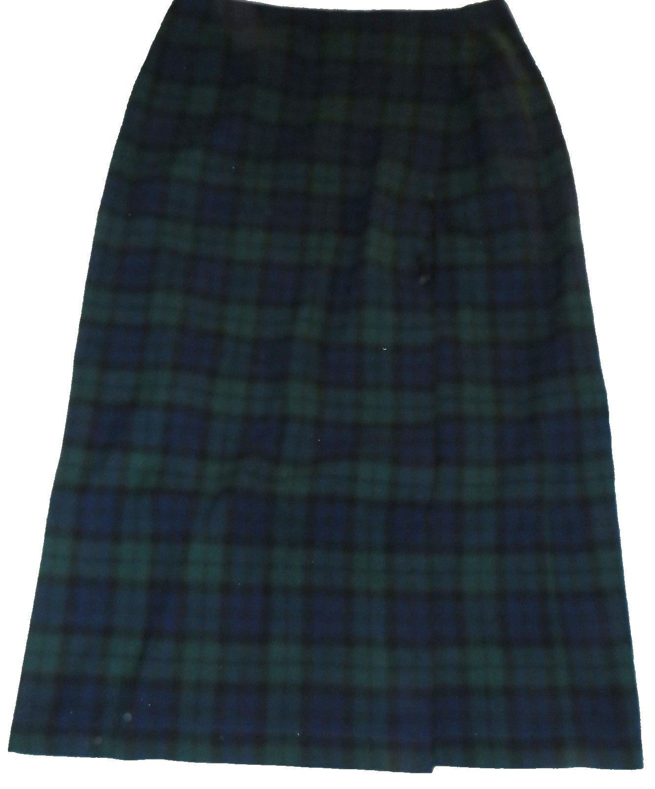 Long Black Watch Tartan Skirt Check Description for Sizing