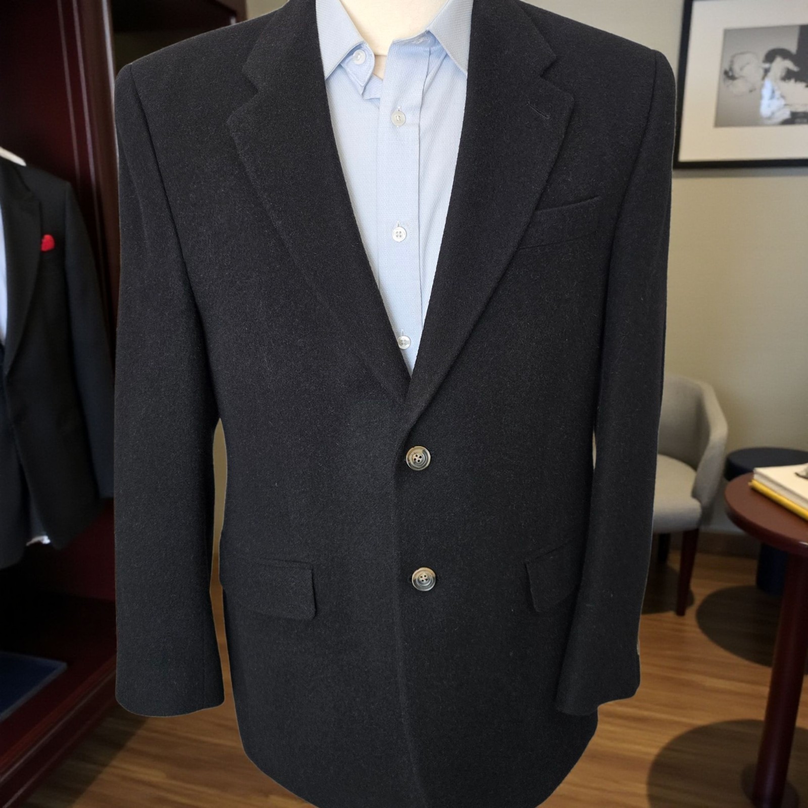 Ralph Lauren Loro Piana Blazer 39r Camel Hair Blazer Made In Canada