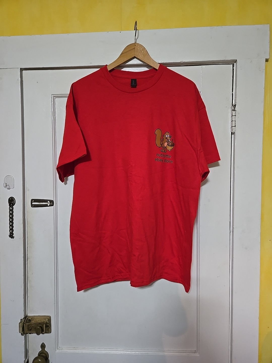 nutnutte Ebay Store Tshirt Red XL New Without Tags