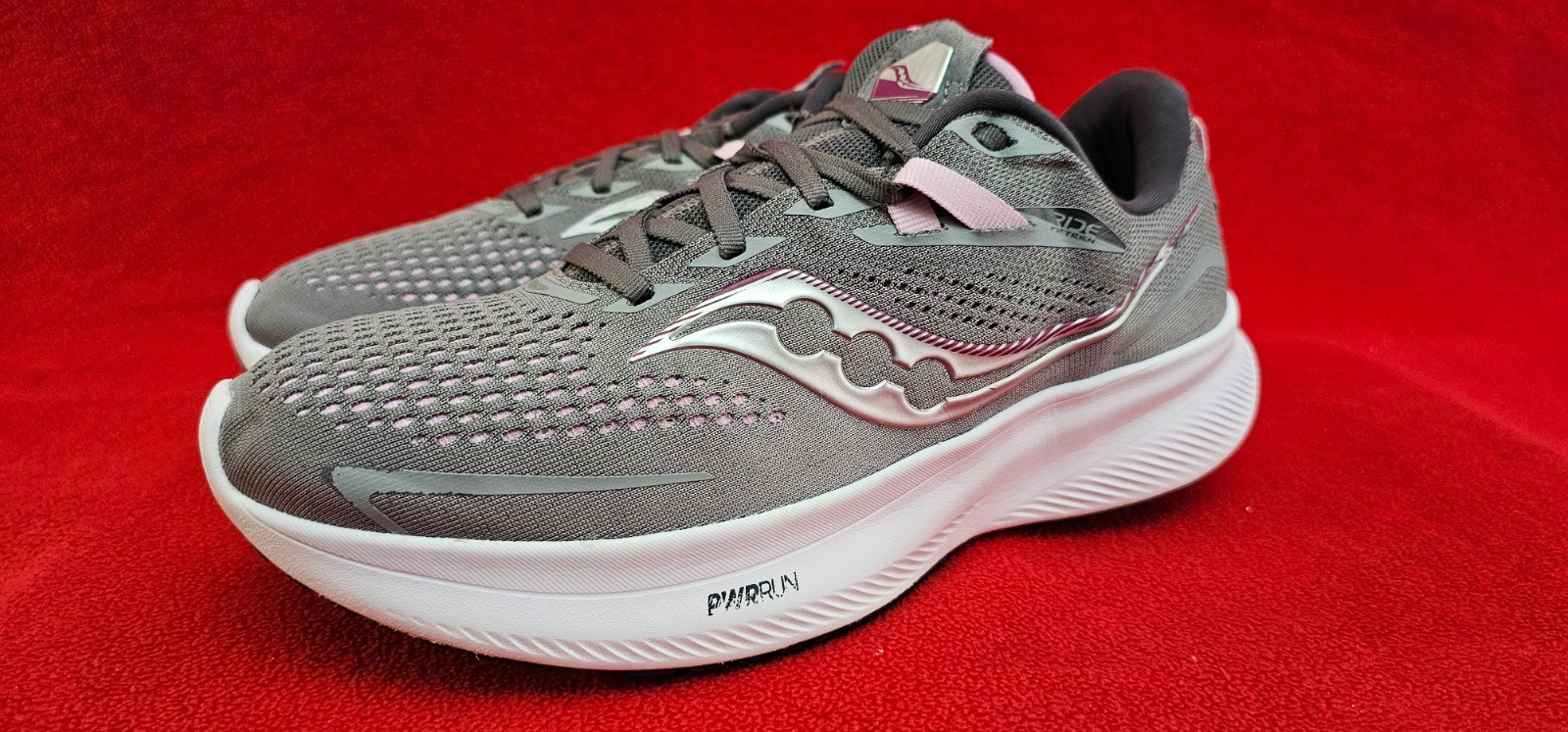 Saucony Ride 15 Running Shoes Women’s Size 11.5 M Alloy/Quartz 15 S10730-15
