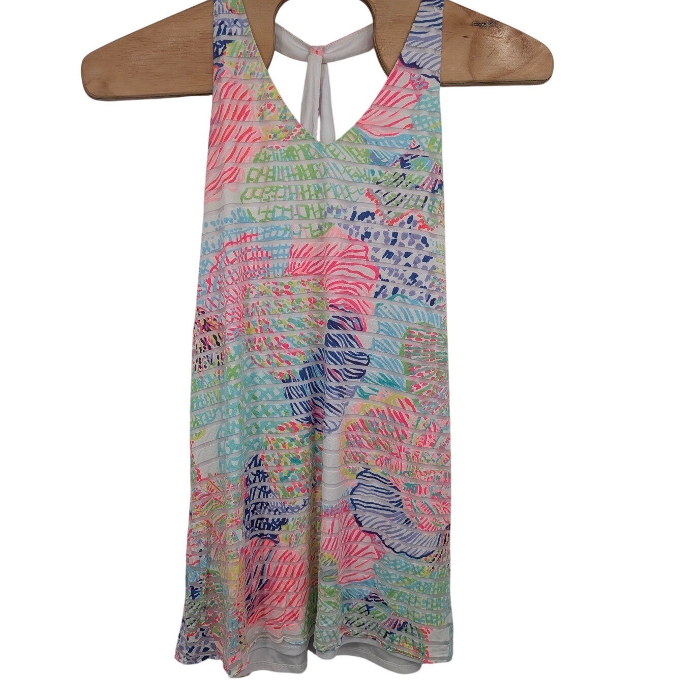 Lilly Pulitzer Montego Swing Dress Roar of the Seas Pink Sleeveless Women’s L