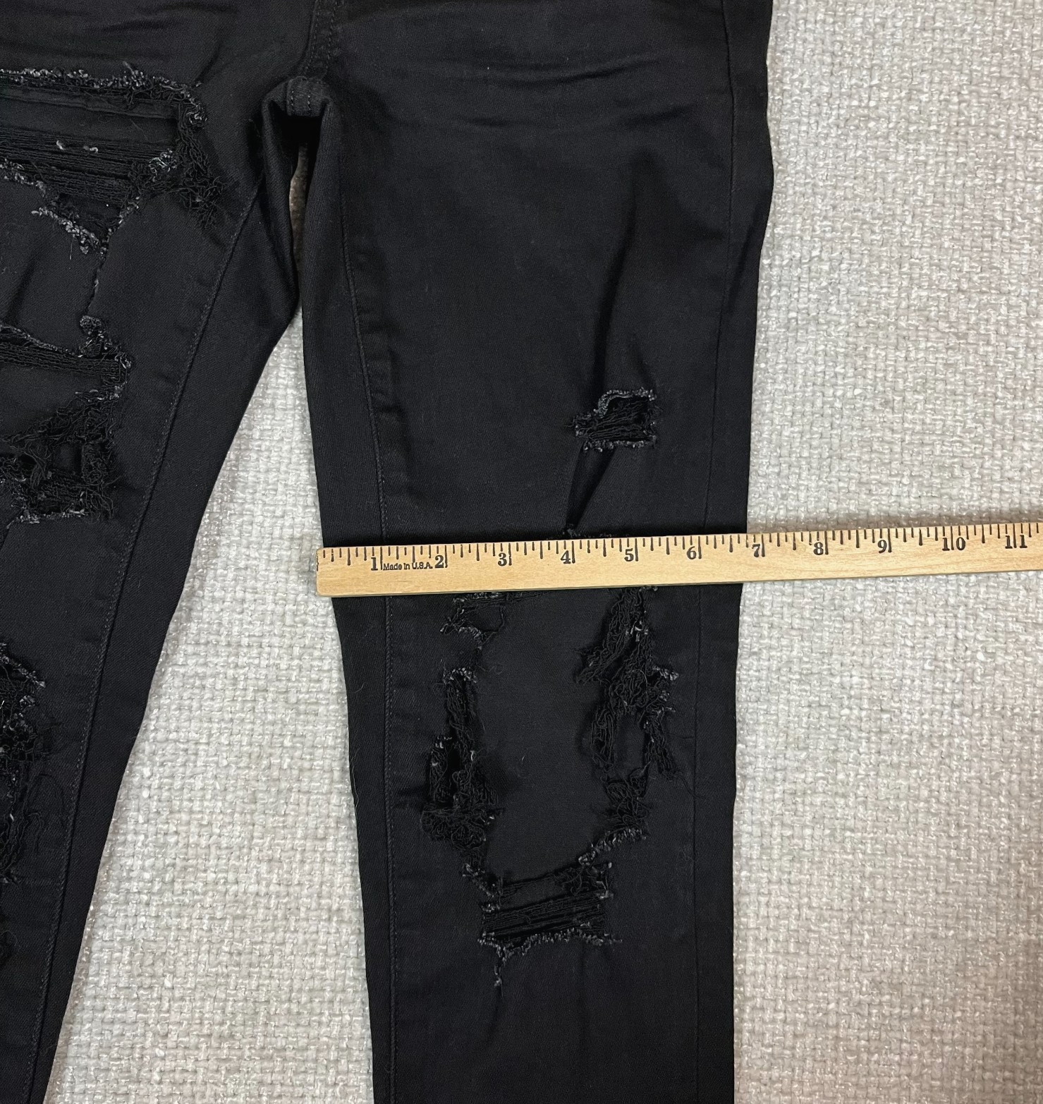 NWT American Eagle Jeggings Women’s Size 4S Black Next Level Stretch Destroyed