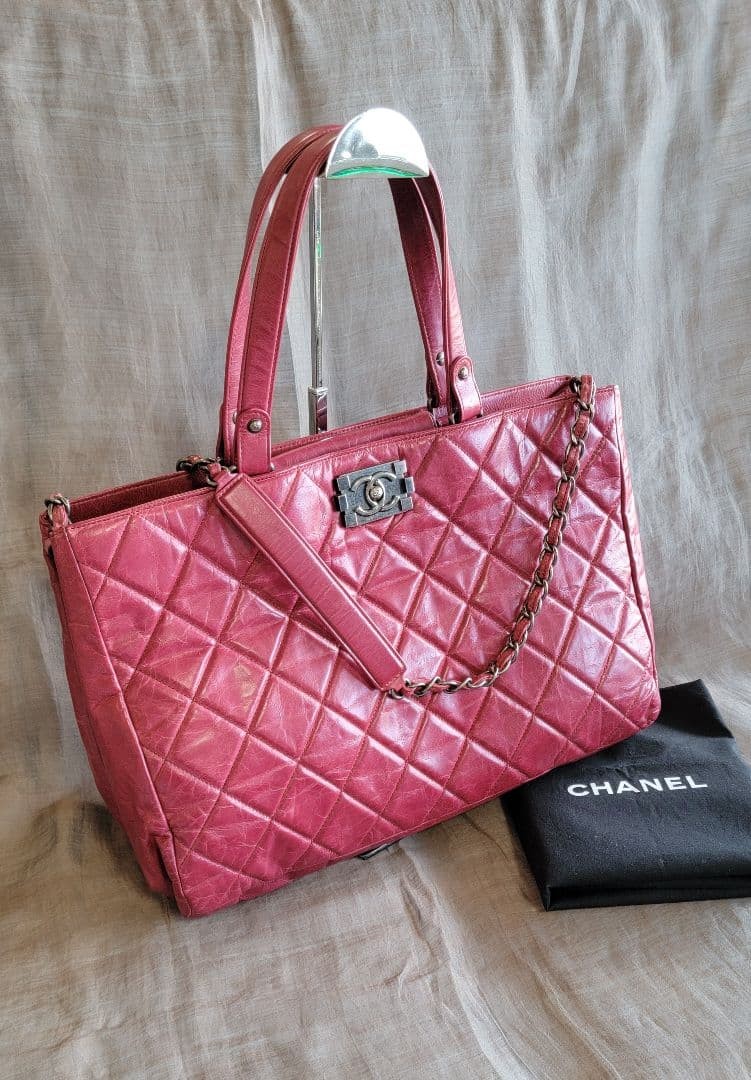 CHANEL Boy CHANEL 3-way Shoulder Tote Bag #QY1B4D