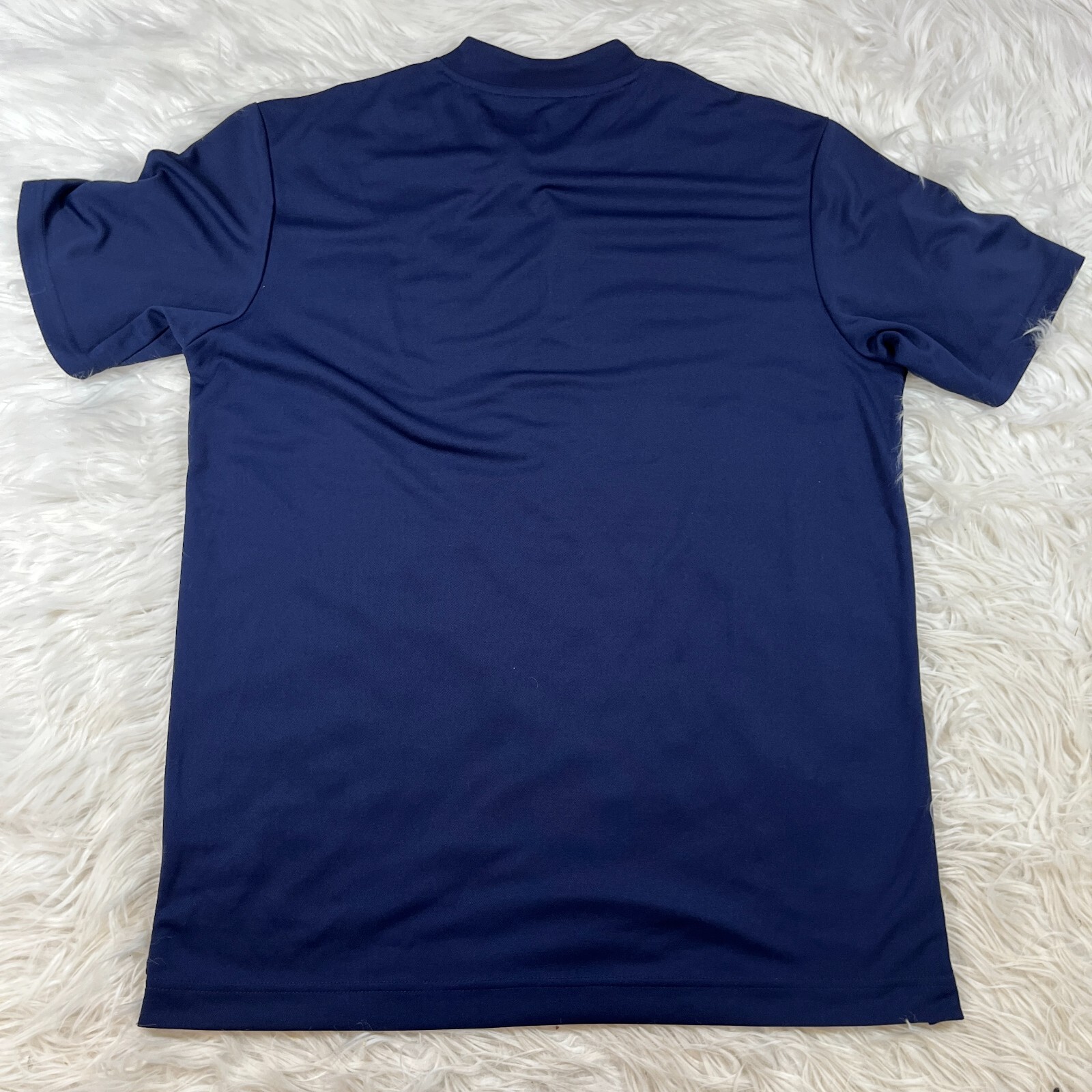 Level Wear Navy Blue Athletic Pullover Short Sleeve Shirt Size Medium NWT