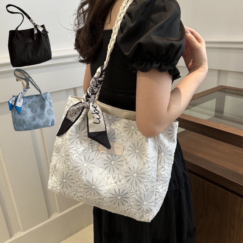 Large Women Canvas Handbag Shoulder Bags Tote Purse Travel Messenger Hobo Bag