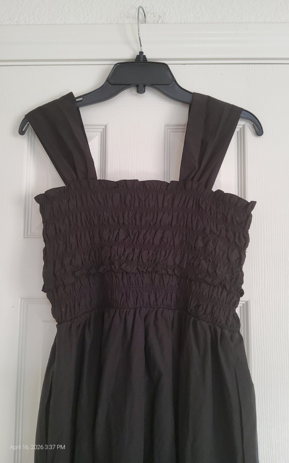 elie tahari Black Lined Super Soft dress Sz M