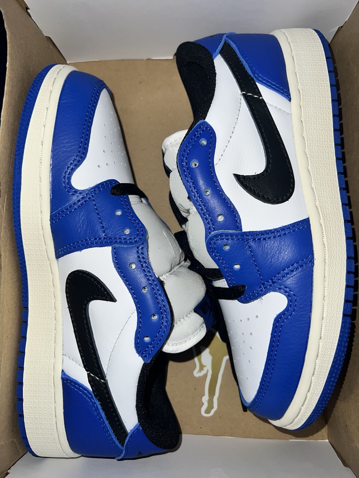 Jordan Air Jordan 1 Retro Low OG (GS) Blue/White/Black 5Y CZ0858-140