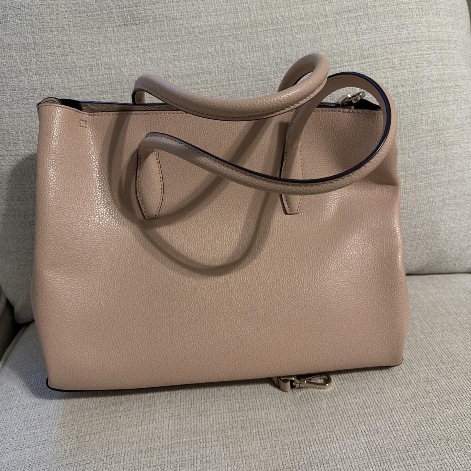 Kate Spade New York Medium Top Zip Satchel – Rose Smoke