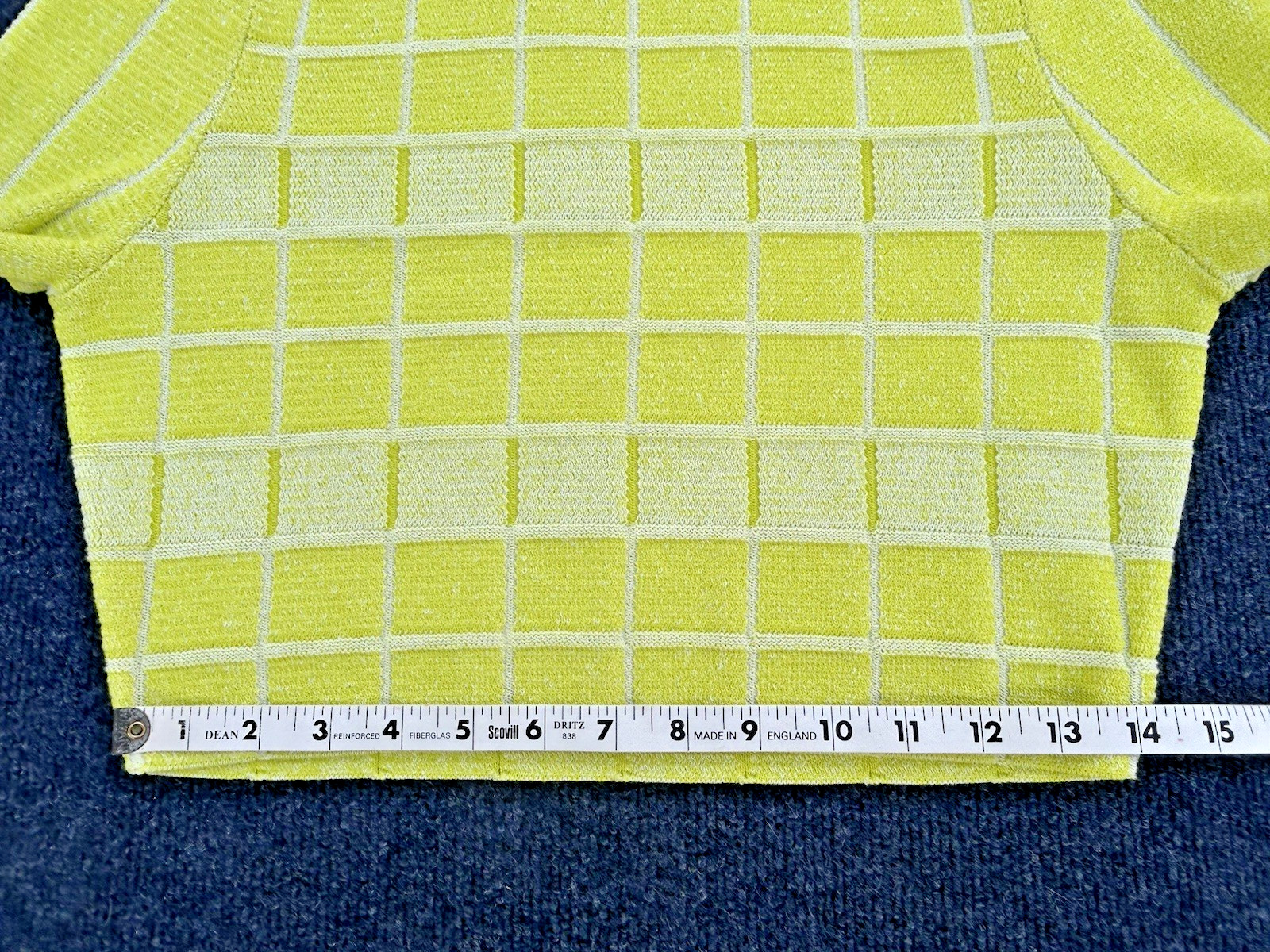 Solid & Striped The Cara Top in Pear & Marshmallow XL