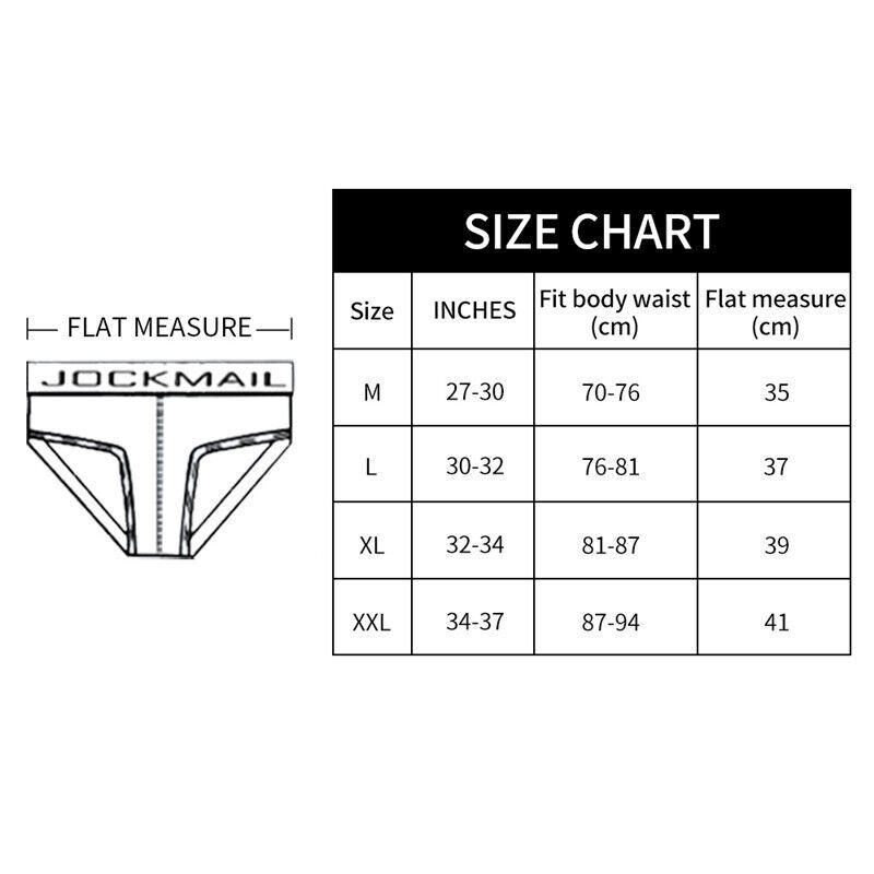 Jockmail Sexy Men’s Jockstrap Briefs Underwear G-string Thongs T-back Underpant