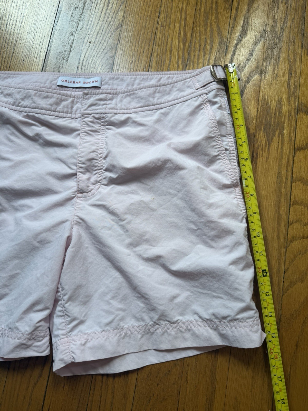 ORLEBAR BROWN O.B. Classic Bulldog Short Light Pink Swim Shorts Mens 33