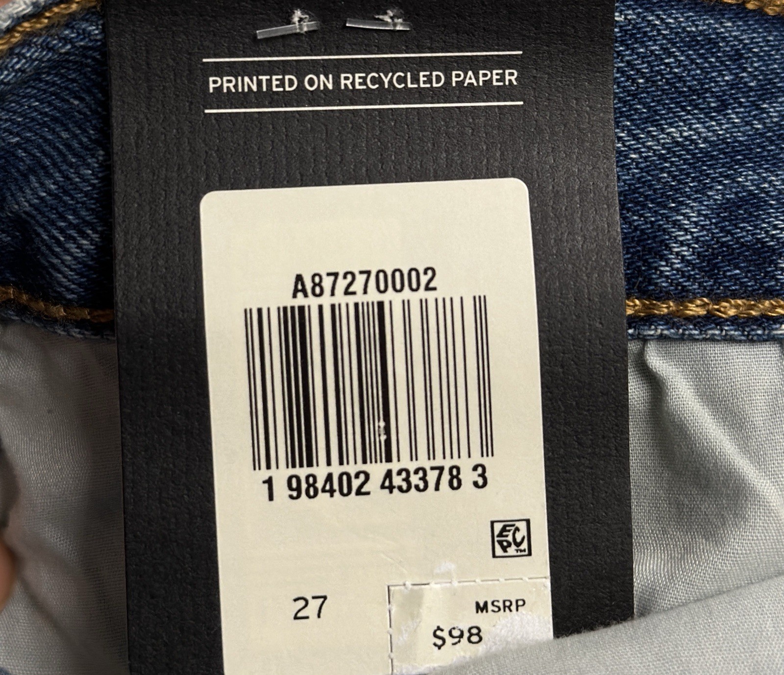 Levi’s Premium Side Slit Icon Long Skirt