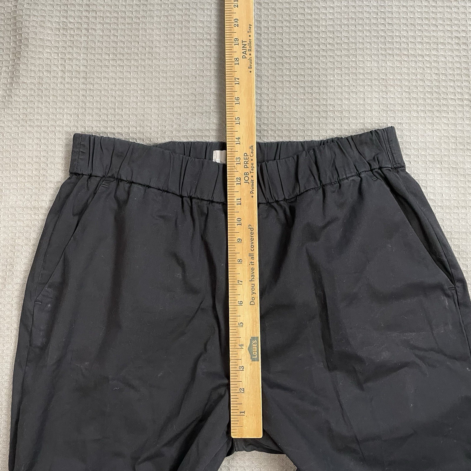 Everlane The Easy Pants XL Womens Pull On Crop Chino Organic Cotton Stretch