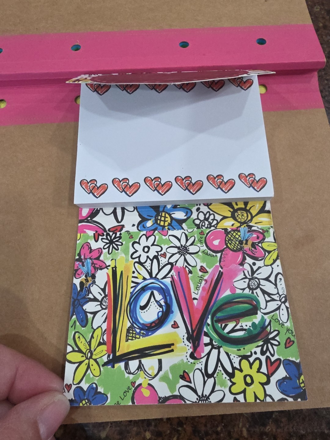 Brighton Logo Pocket Notebook Notes Magnetic Latch Hearts Flowers Love Cute