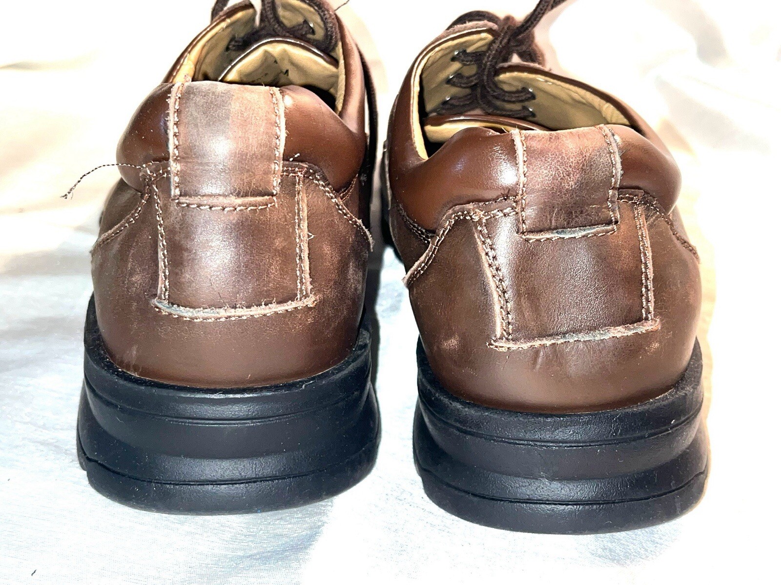 Dockers Pro Style Men Shoes Brown Size 13. Leather Upper And Man Made Material