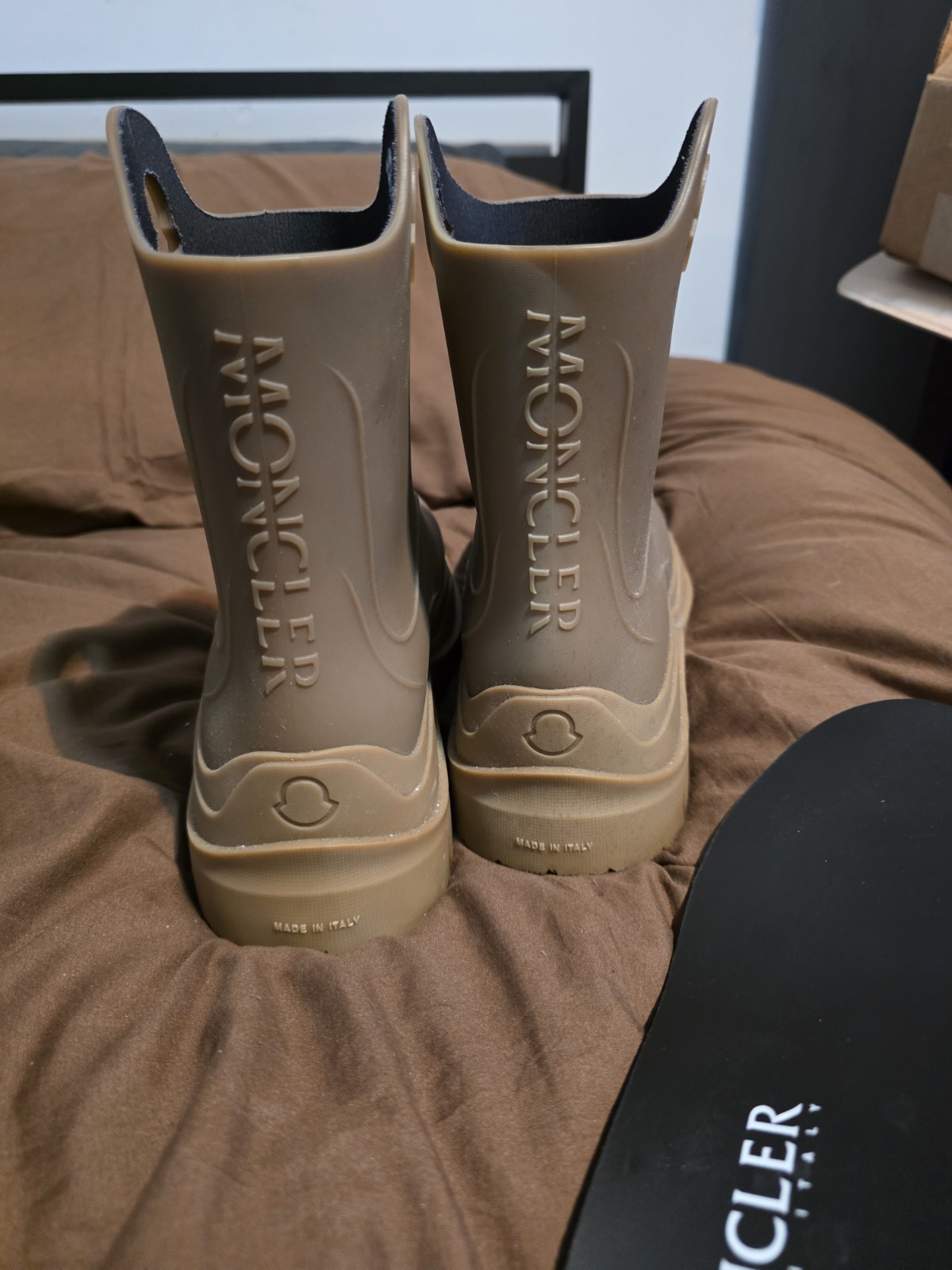 Moncler Misty Rainboots Boot Shoe (EU 40) Size 9 Womens