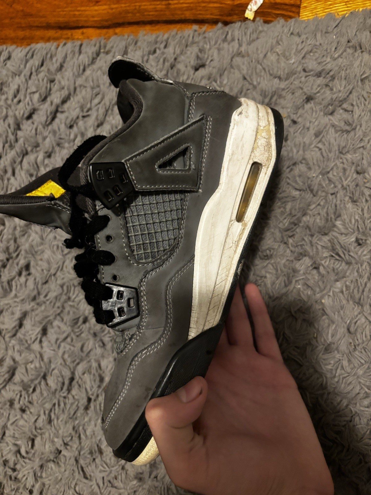 Size 5 – Jordan 4 Retro Low Cool Grey