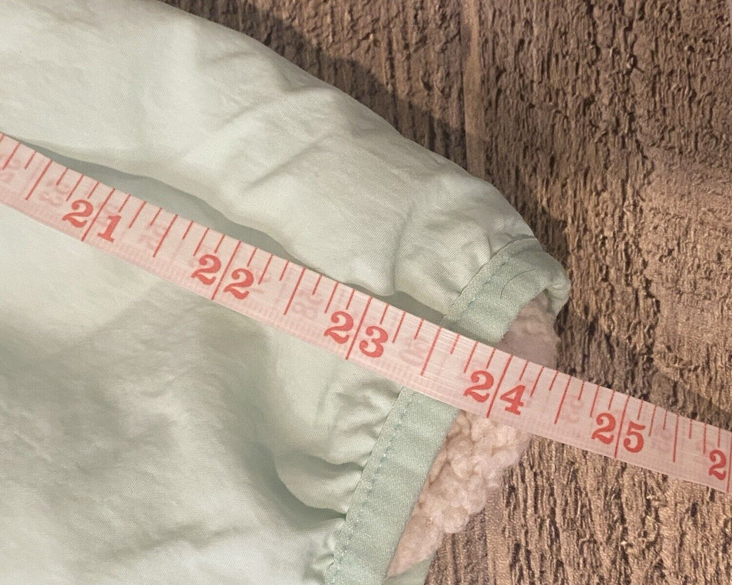 CHUBBIES Men’s Mint Green 1/4 Zip Button Snap Reversible Sherpa Jacket Size XL