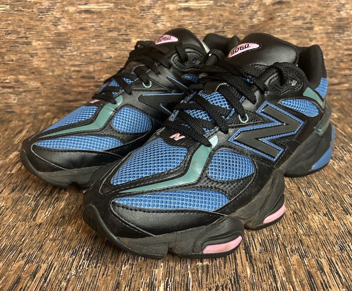 New Balance 9060 Blue Agate Athletic Running Shoes Sneakers Black Blue Men’s 9