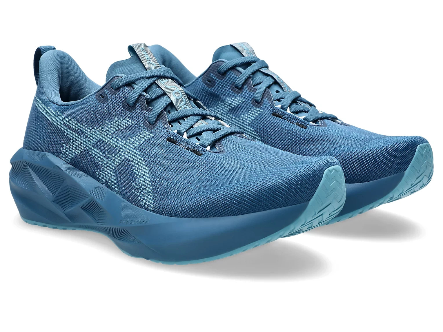 Asics Novablast 5 1011B974-405 Sneakers Mens 12D Winter Sea Running Shoes HAM569
