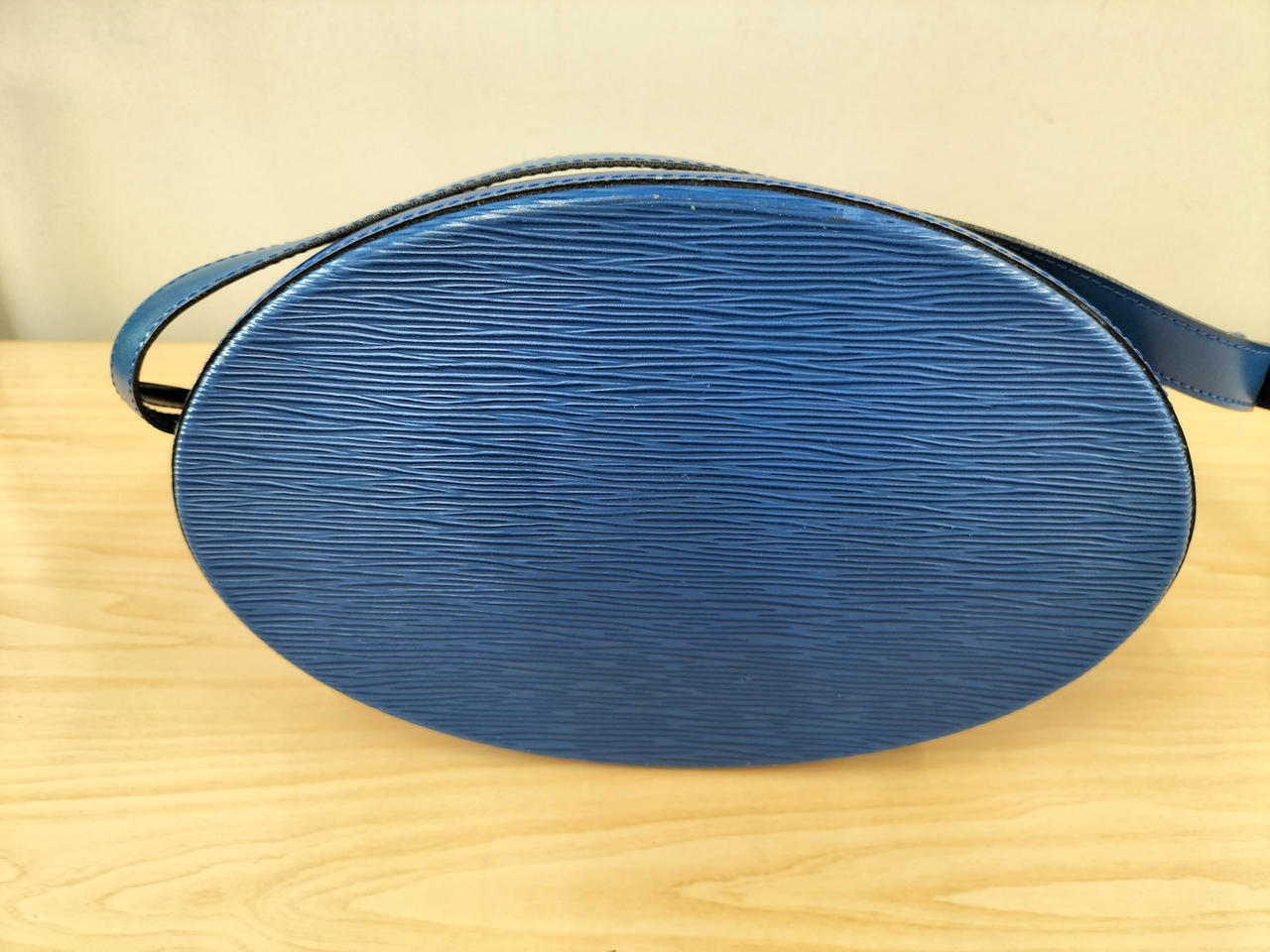 Louis Vuitton Cluny Shoulder Bag Blue 10.6 inch