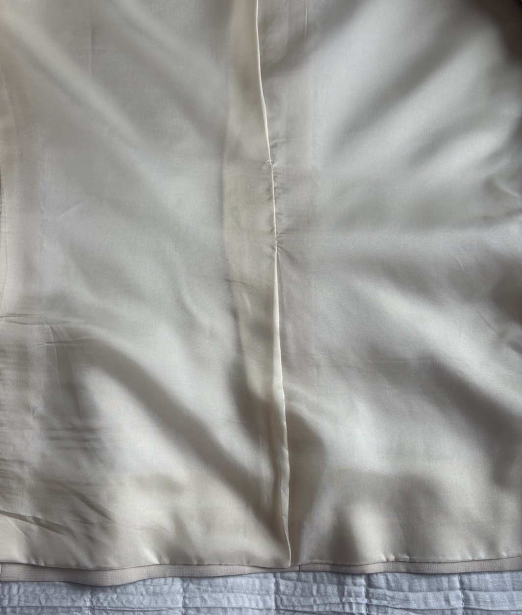 Max Mara One Button Jacket Crème Vintage