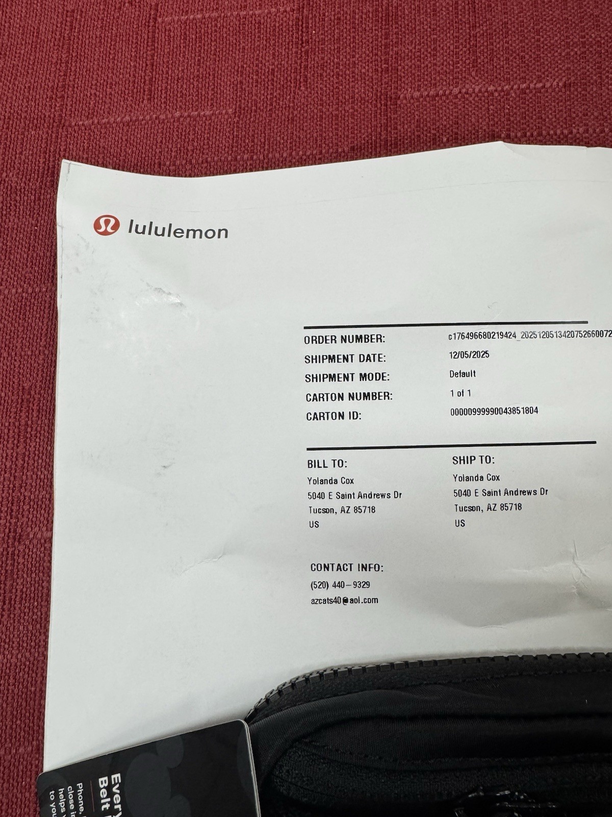 Disney Lululemon Everywhere Belt Bag Fanny Pack Long Strap Mickey In Motion New