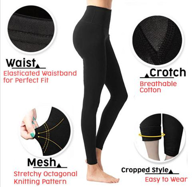 Levanta Cola Fajas High Waist Leggings Butt Lifter Slimming Seamless Tight Thigh