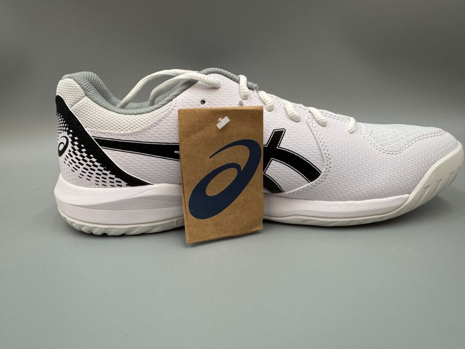 Men’s ASICS GEL-Dedicate 8 Tennis Pickleball Sneakers, White, Size 12 New w/Box