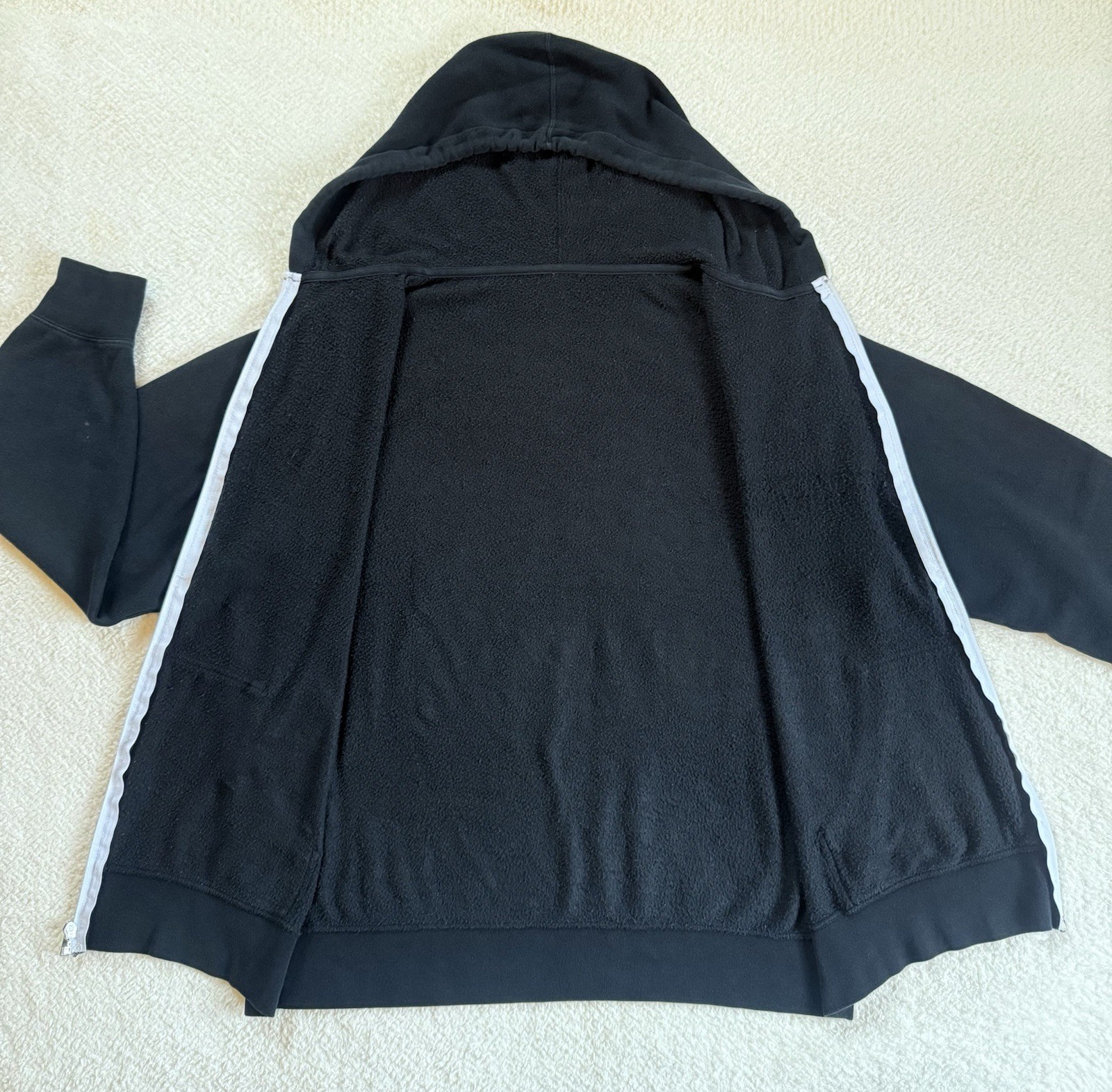 My Favorite Murder Fan Cult Black Zip Up Hoodie Tombstone Graphic Size L