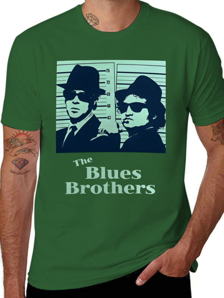 Blues Music Graphic T-Shirt | Men’s The Blues Brothers Shor