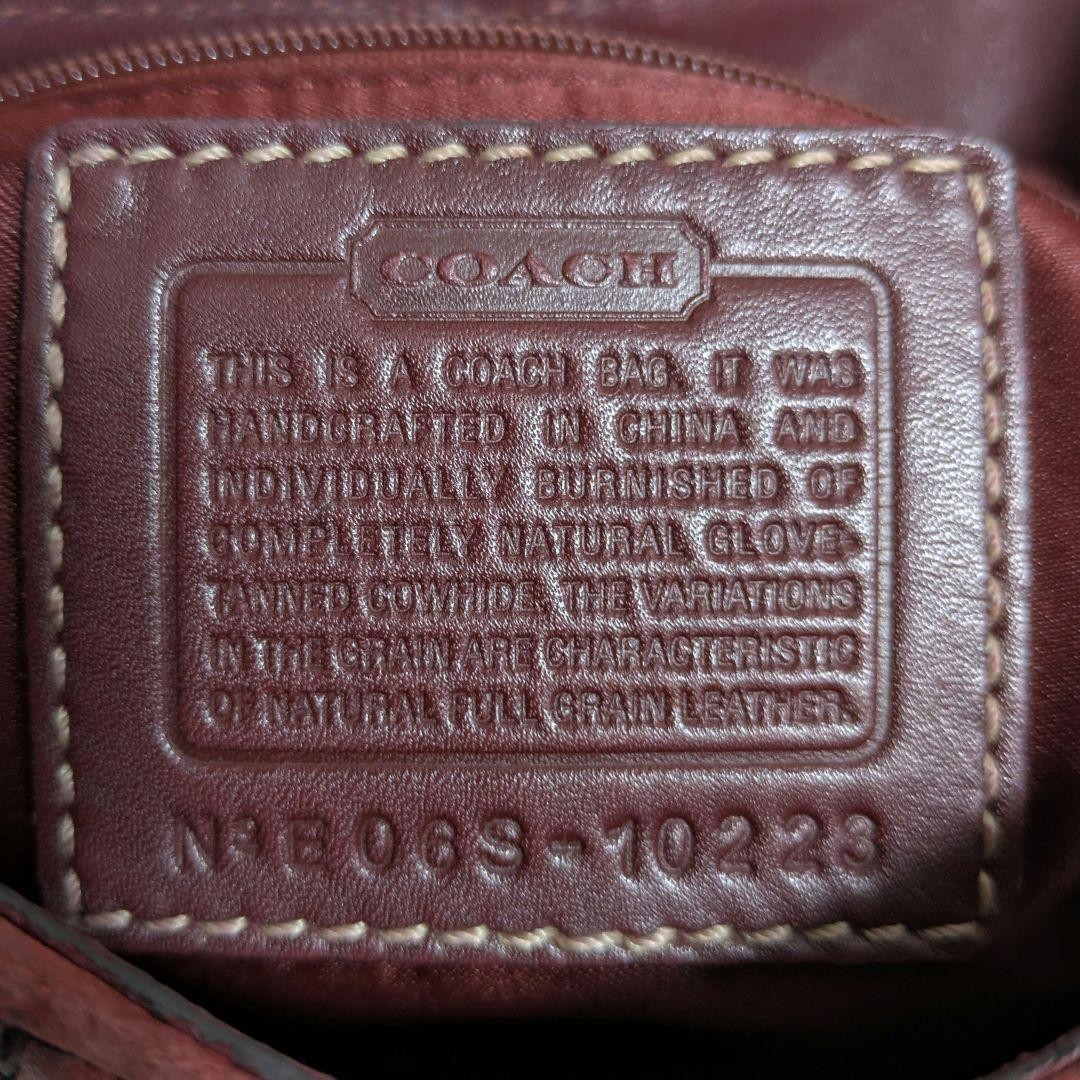 Coach Jackie Hobo Bag Signature Canvas Y2K 9×11.4×1.2in Used