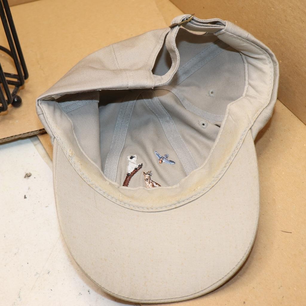 Vintage Royal Australia Map Kangaroo Koala Bear Tan Baseball Cap Hat GN#26