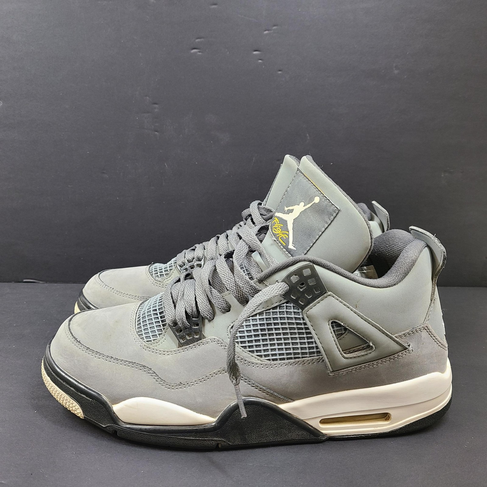 Nike Air Jordan 4 Retro Cool Grey 308497-007 Men’s Shoes Gray Sz 12