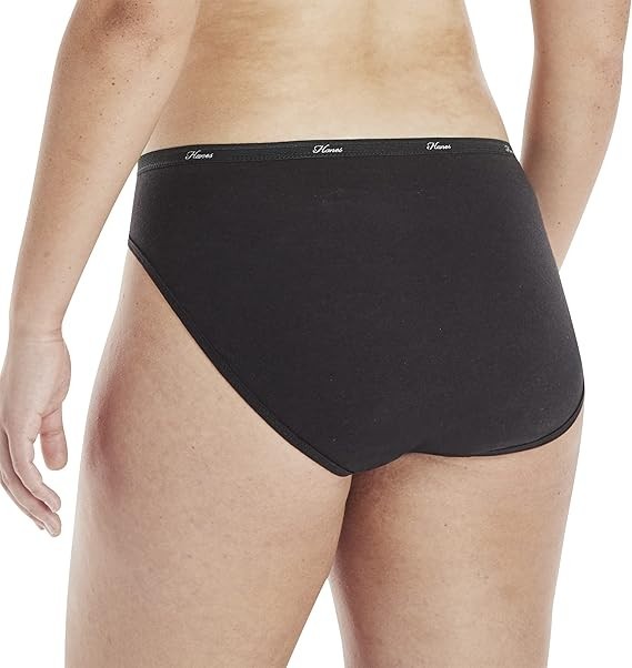 Women’s Panties Pack, High-cut Cotton Briefs, Hi-cut 6, Solid/Print Mix