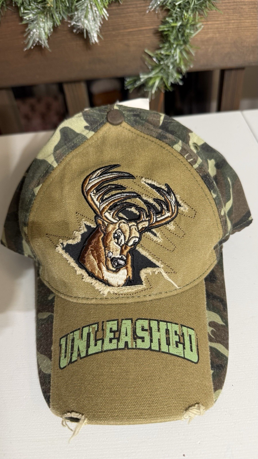 Lot Of 3 Camo Hats, New W/Tags, One Size Fits All. All 3 Different Styles