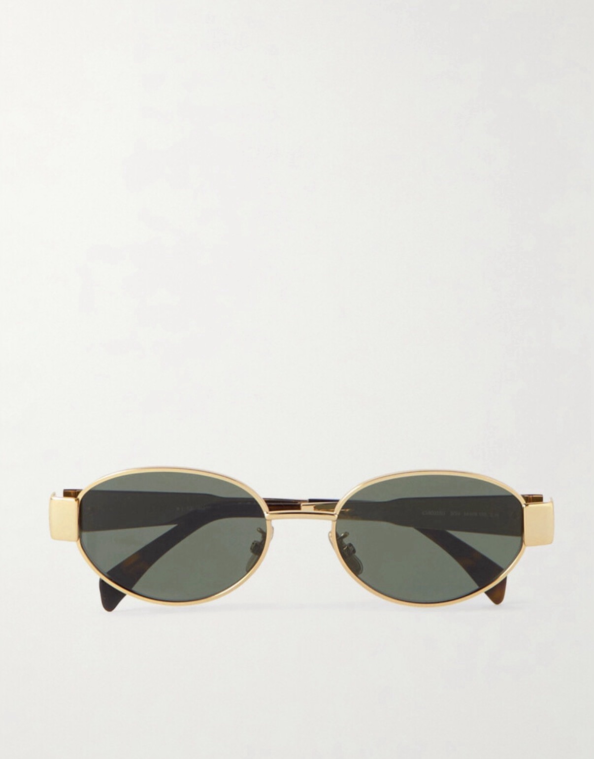 Celine Triomphe GoldSunglasses Case Included
