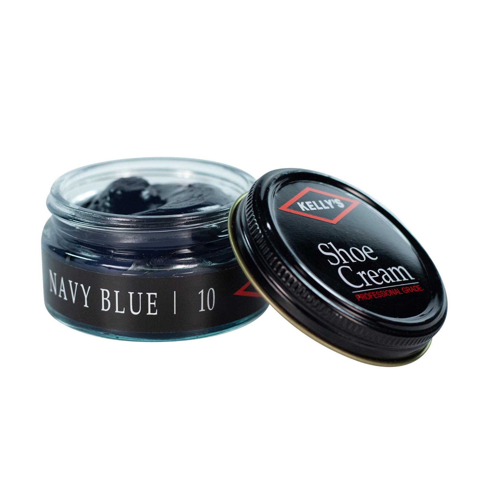 Kelly shoe cream, 1.5 ounce navy blue
