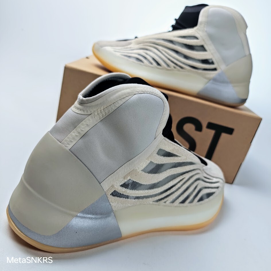 Adidas US 14 Men’s Mist Slate Beige Black Lifestyle Yeezy QNTM HQ2085 NIB