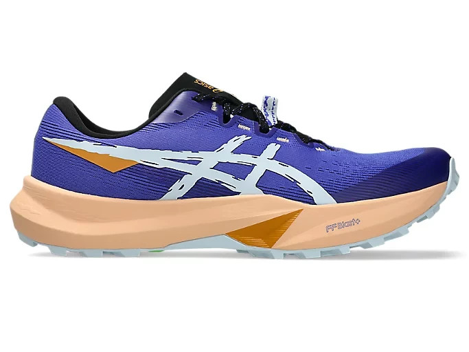 ASICS Fuji Lite 6 1011C086 400 Cobalt Burst Cool Grey Trail Running Shoes