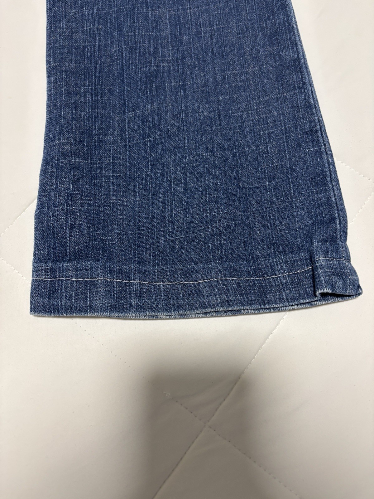 Cropped True Religion Becky Denim Bootcut Jeans Size 30 Stretch Essential Y2K