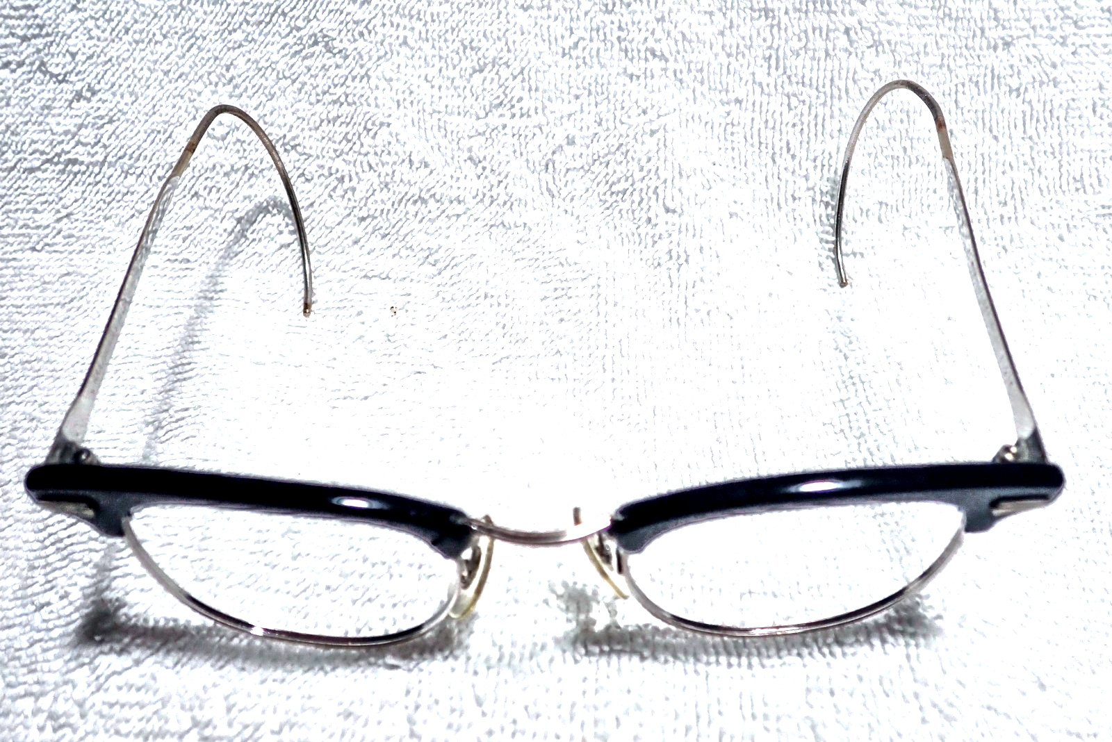 1955 12K SHURON FRAME 46-22 ADD 6 1/4″ CABEL TEMPLES IN REASONABLE CONDITION!