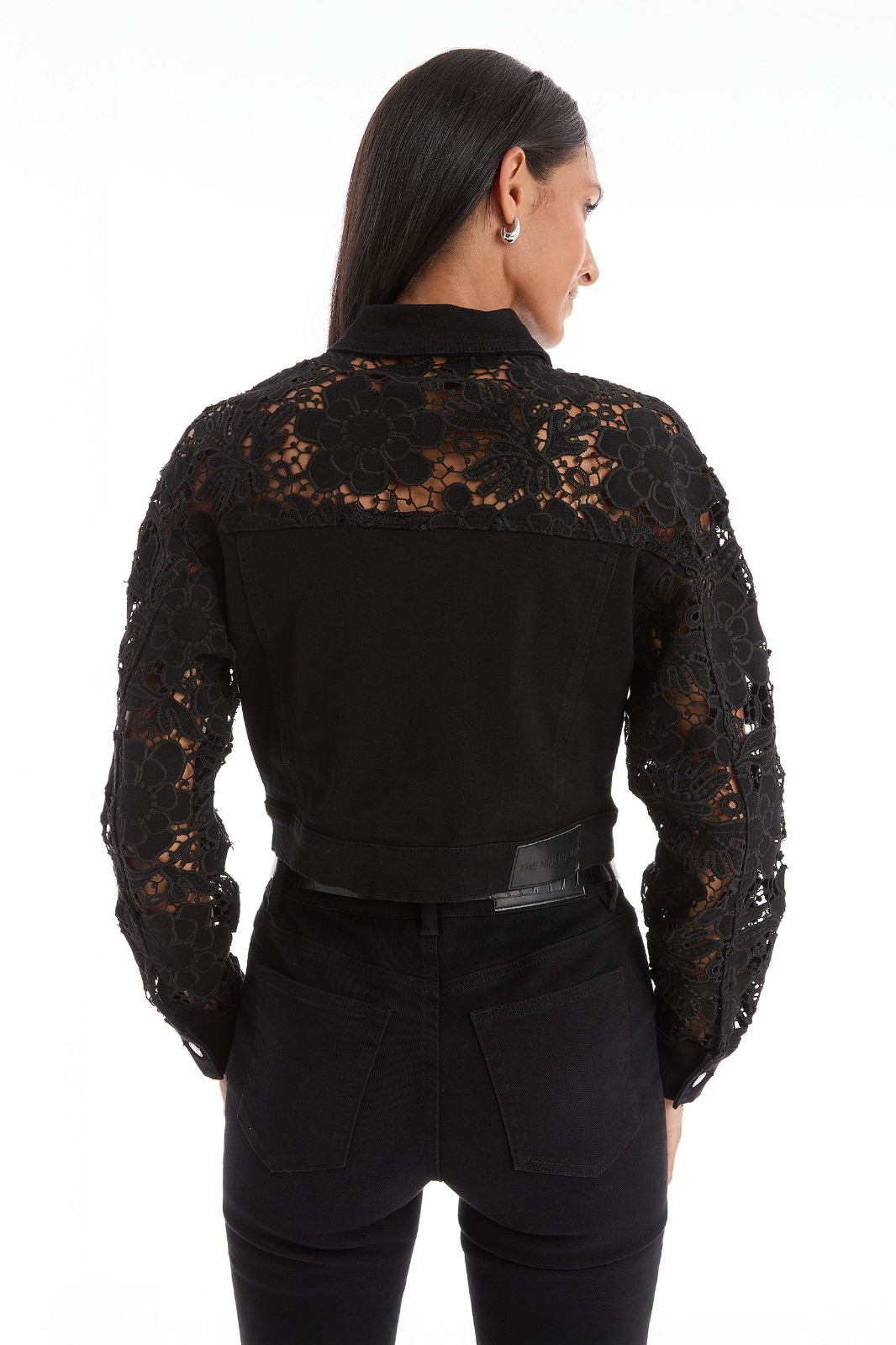Celeste Jean Jacket Black THE NOLI SHOP
