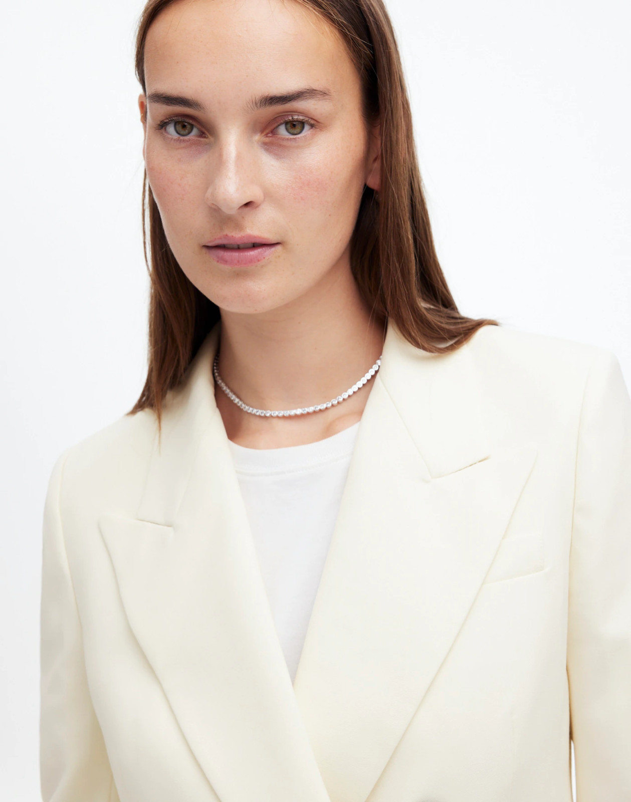 New MADEWELL Size 00 Tuxedo Blazer in Winter White NT118